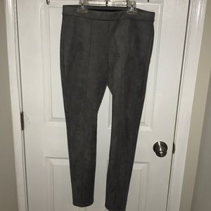 WHBM faux suede leggings